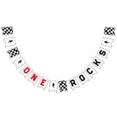 One Rocks Eerste Verjaardag Rock Op Roll Vlaggetjes (Alle)