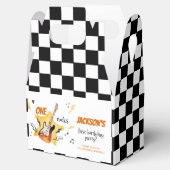 One Rocks Gitaar Favor Box Verjaardagsfeestje Bedankdoosjes (Geopend)