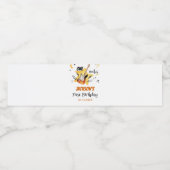 One Rocks Gitaar Waterfles Label Verjaardagsfeestj Waterfles Etiket (Enkel label)