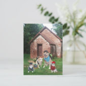 One Room School Briefkaart (Staand voorkant)