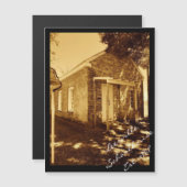 One Room Schoolhouse magneet (Voorkant / Achterkant)