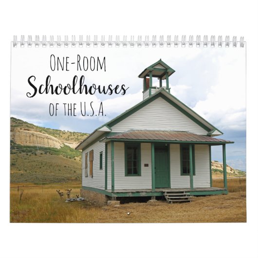 One Room Schoolhouses of the U.S.A. Agenda Kalender (Hoes)