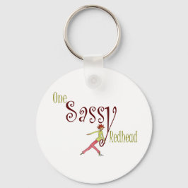 One Sassy Redhead Sleutelhanger