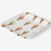 One Scoop Wonder Borden Papieren Bordje (Gebogen)