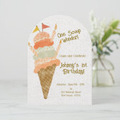 One Scoop Wonder! Kaart (Staand voorkant)