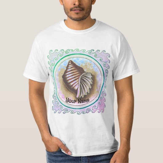 One seashell  t-shirt (Voorkant)