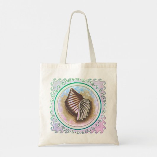 One seashell  tote bag (Achterkant)