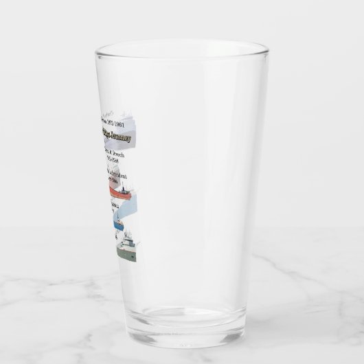 One Ships Reisglas Glas (Links)