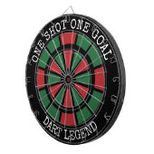 One Shot One Goal Dartboard Dart Legend Dartbord (Voorkant Rechts)