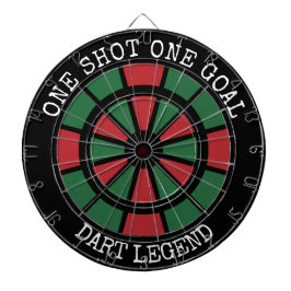 One Shot One Goal Dartbord Dart Legende
