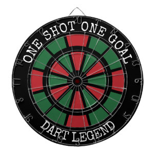 One Shot One Goal Dartbord Dart Legende