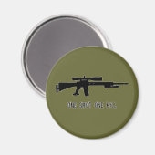 One Shot One Kill Magneet (Voorkant / Achterkant)