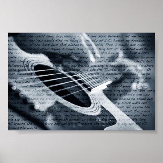 One Shot Poster (Voorkant)