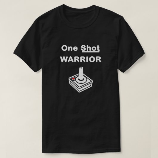 One Shot Warrior T-shirt (Design voorkant)