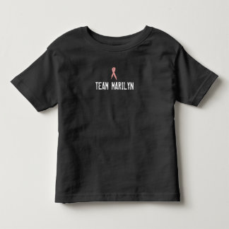 One Sided Black Toddler Team alleen T-Shirt