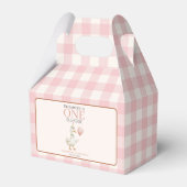 One Silly Goose 1st Birthday Girl Bedankdoosjes (Voorkant Zijde)