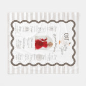 One Silly Goose 1st Birthday Milestone Sign  Fleece Deken (Voorkant (Horizontaal))