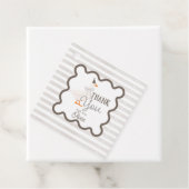 One Silly Goose 1st Birthday Thank You Bedankjes Labels (In situ)