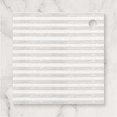 One Silly Goose 1st Birthday Thank You Bedankjes Labels (Achterkant)