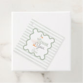 One Silly Goose 1st Birthday Thank You Bedankjes Labels (In situ)