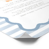 One Silly Goose 1st Birthday Time Capsule Sign Poster (Hoek)