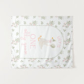 One Silly Goose Birthday Personalized Banner  Tape Wandkleed (Voorkant (horizontaal))