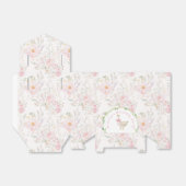 One Silly Goose Blush pink Bow Girl 1st Birthday  Bedankdoosjes (Uitgevouwen)