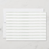 One Silly Goose Boy 1st Birthday Thank You Kaart (Achterkant)