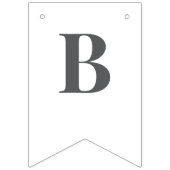 One Silly Goose Boy Baby shower Vlaggetjes (Tweede vlag)