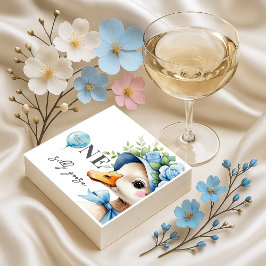 One Silly Goose Boy Birthday Servet