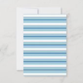 One Silly Goose, First Birthday Party Kaart (Achterkant)