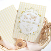 One Silly Goose Gender neutral 1st Birthday Kaart