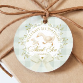 One Silly Goose Gender neutral Sage Birthday Bedankjes Labels