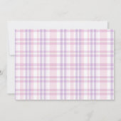 One Silly Goose Girl 1st Birthday Party Photo Kaart (Achterkant)