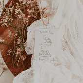 One Silly Goose Green Hand Drawn 1st Birthday  Cadeaulabel