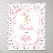 One Silly Goose Kaarten en Cadeaus Poster (Voorkant)