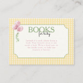 One Silly Goose Pink Balloons Books for Baby Informatiekaartje (Voorkant)