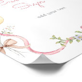 One Silly Goose Pink Bow Custom Poster (Hoek)