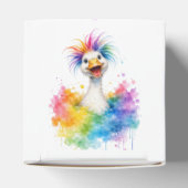 One Silly Goose Rainbow Baby Shower  Bedankdoosjes (Bovenkant)