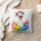 One Silly Goose Rainbow Baby Shower Gift Kussen (Deken)