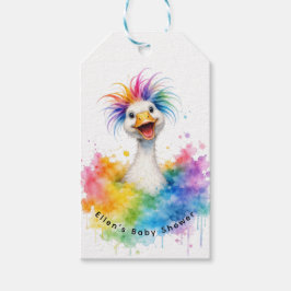 One Silly Goose Rainbow Baby Shower Thank You Cadeaulabel