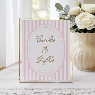 One Silly Goose Roze Meisjes Kaarten & Cadeaus Poster