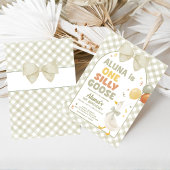 One Silly Goose Spring Birthday Kaart