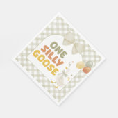 One Silly Goose Spring Birthday Servet (Hoek)