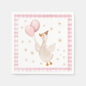 One Silly Goose Spring Party Farm First Birthday Servet (Voorkant)