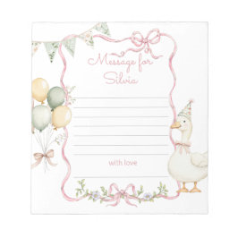 One Silly Goose time capsule message Notitieblok