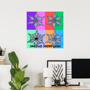 One Slecht Sneeuwvlokje! Poster