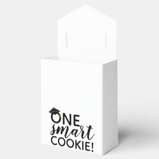 One Smart Cookie Afstuderen Bedankdoosjes (Geopend)