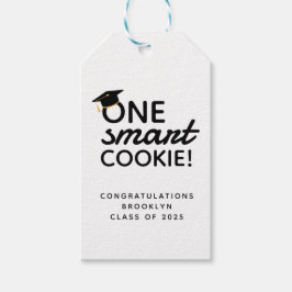 One Smart Cookie Afstuderen Cadeaulabel