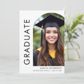 One Smart Cookie Afstuderen Fotoaankondiging Aankondiging (Staand voorkant)